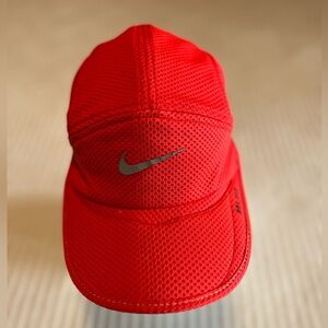 Nike Vibrant Red Mesh Cap with 3M log strap